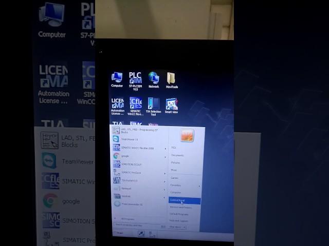 Simens TP270 touch 10" op. Screen backup