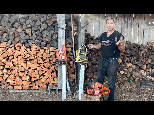 The Easiest way to start a chainsaw