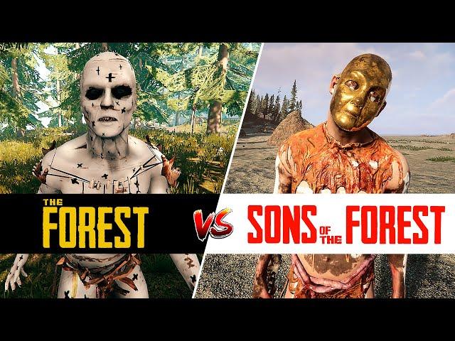 СРАВНЕНИЕ и ОБЗОР Sons of the Forest