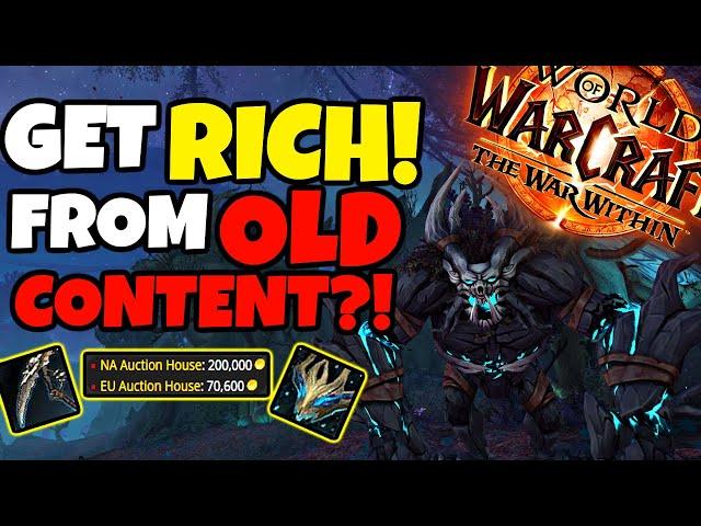 This "Farm" Could Make You RICH! Old Transmog Farms Becoming VERY Valuable Again! TWW Goldmaking