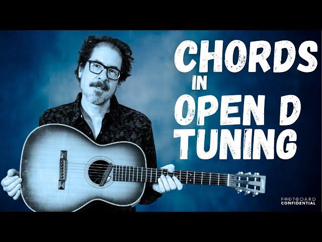 Chords In Open D Tuning