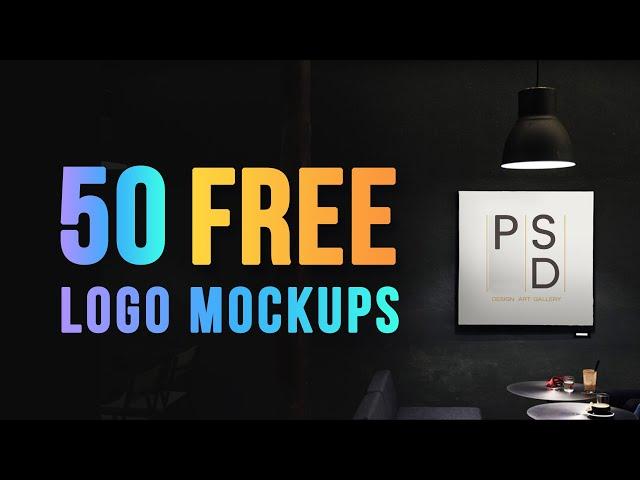 50 Best Free Logo Mockup Photoshop PSD | Best Logo Mockup Photoshop PSD | Free Logo Mockup PSD