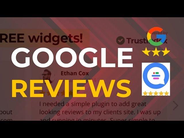 How To Add Google Reviews On WordPress Website | Widget For Google Reviews Plugin 2024