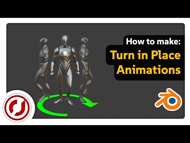 How I make Turning Animations in #Blender #Tutorial