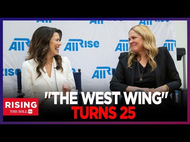 The West Wing’ Cast Joins Rising To Celebrate The Show’s 25th Anniversary