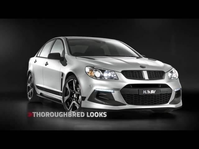 Introducing The HSV SV Black... Dark Horsepower