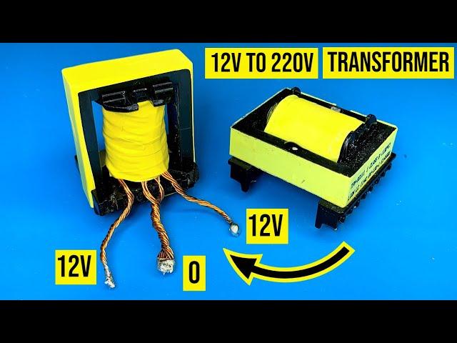 how to make transformer, inverter 12v to 220v, power supplies