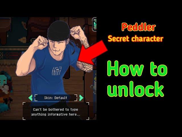 How to unlock peddler in otherworld legends - peddler the secret character