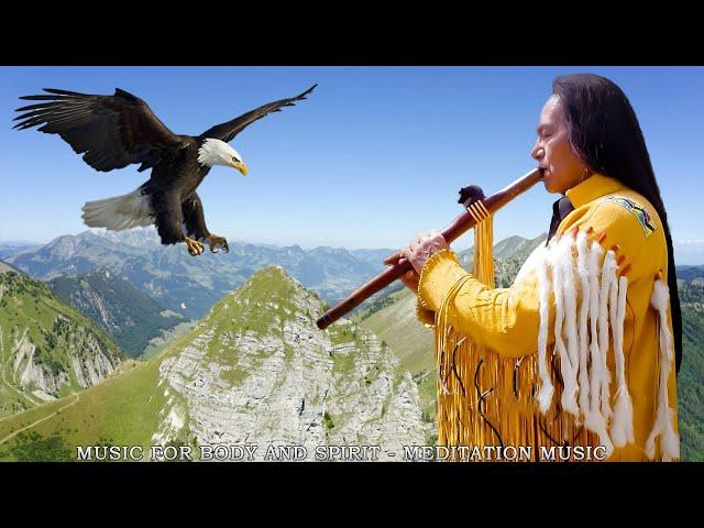 Healing Your Mind, Body And Spirit  Native American Flute Music for Meditation, Deep Sleep