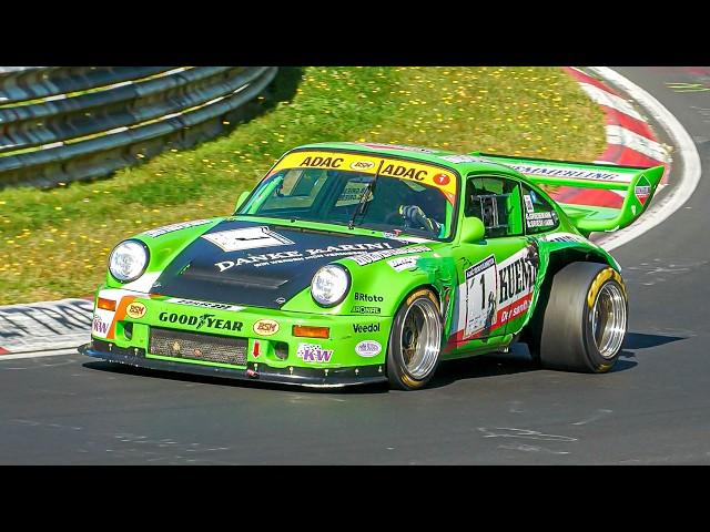 Nürburgring ADAC 1000km Classic & Youngtimer Race 2024 - Brünnchen Highlights