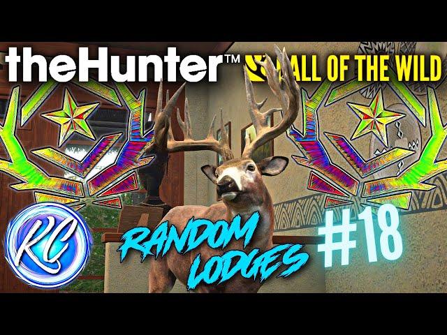 I've NEVER Seen This Great One Whitetail Rack?! Random Trophy Lodge Tours! | Call of the Wild