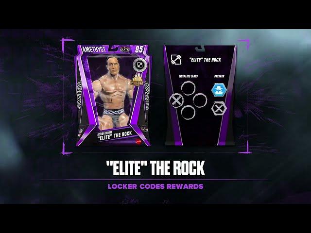 Unlocking Elite The Rock in WWE 2K24 (Locker Code In MyFaction)