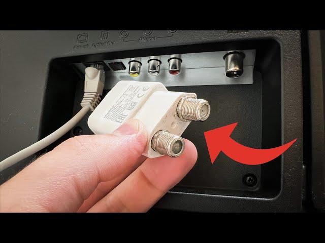 ️️Use an old phone charger and watch all the channels of the world in good quality