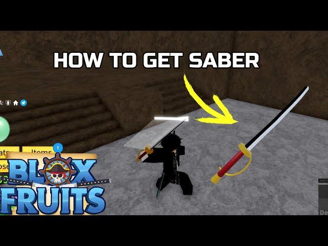 HOW TO GET SABER (FULL GUIDE) - BLOX FRUITS!