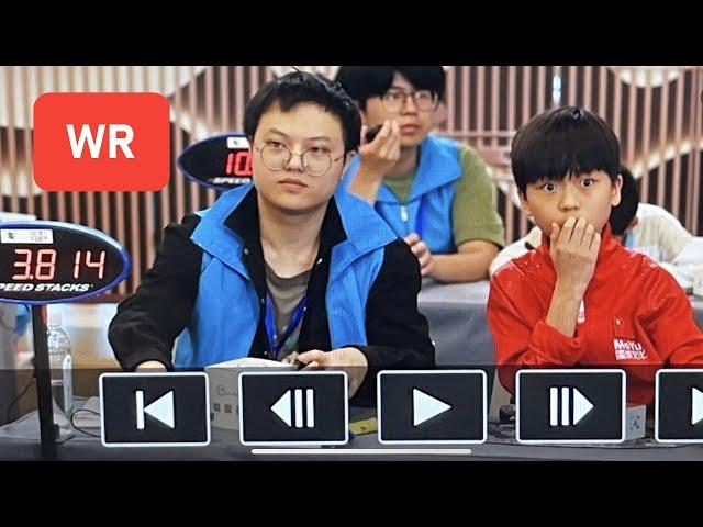 FIRST SUB4 EVER! 3.91 3x3 WR Avg Yiheng Wang | Lishui Open 2025