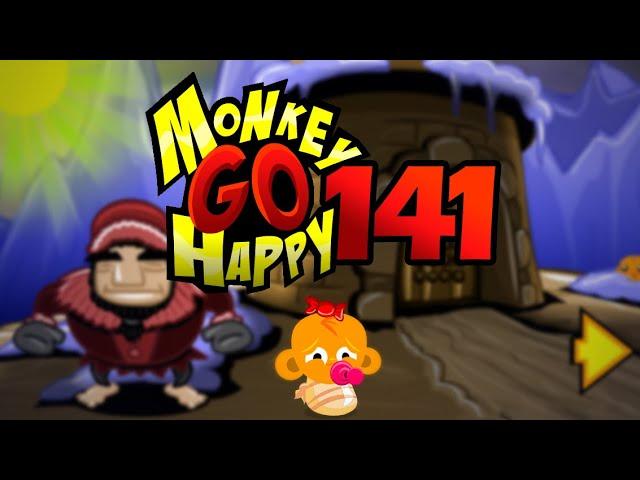 Игра "Счастливая Обезьянка 141" (Monkey GO Happy 141) - прохождение