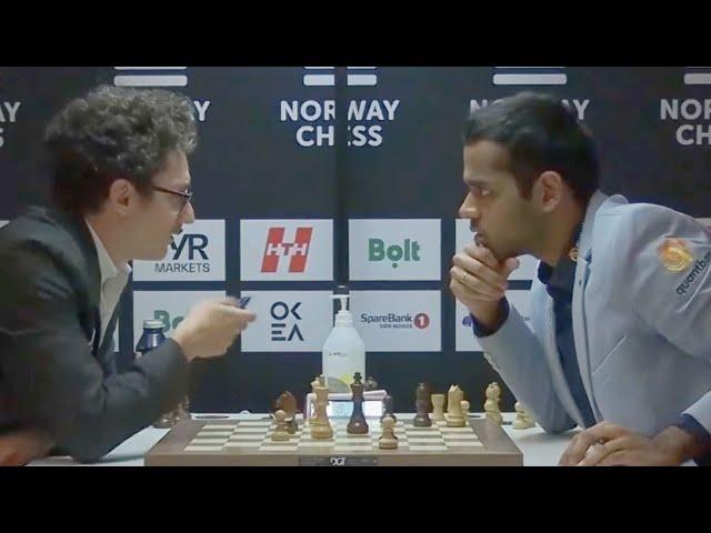 Fabiano Caruana DEFEATS Arjun Erigaisi with 99.2 ACCURACY!