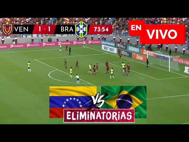  Venezuela vs Brasil EN VIVO / Eliminatorias