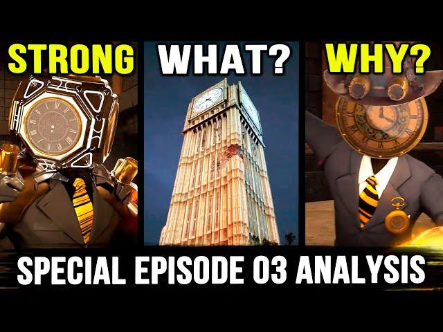 WHAT'S UNDERNEATH BIG BEN? Skibidi Toilet Multiverse Special Episode 3 Analysis All Secrets