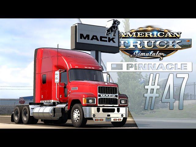 НОВЫЕ MACK PINNACLE & MACK BLACK ANTHEM — American Truck Simulator: Arkansas DLC (1.51.1.2s) [#47]