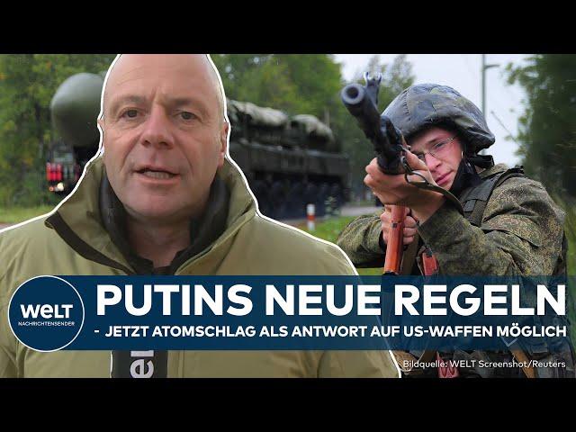 UKRAINE-KRIEG: Putins neue Atomdoktrin! Droht nach den ATACAMS-Angriffen die nukleare Eskalation?