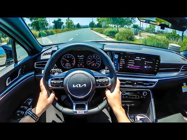 (290HP) 2023 Kia K5 GT 2.5T POV Test Drive