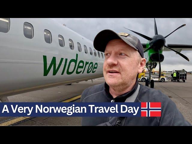 Flight and Overnight Train From Aberdeen to Oslo, all with a Norwegian Twist...