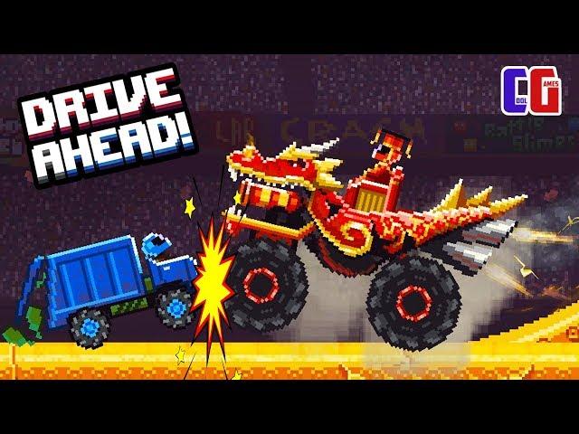 Drive Ahead the BATTLE WITH the MEGA DRAGON! The RAID on the BOSS's New regime Cartoony