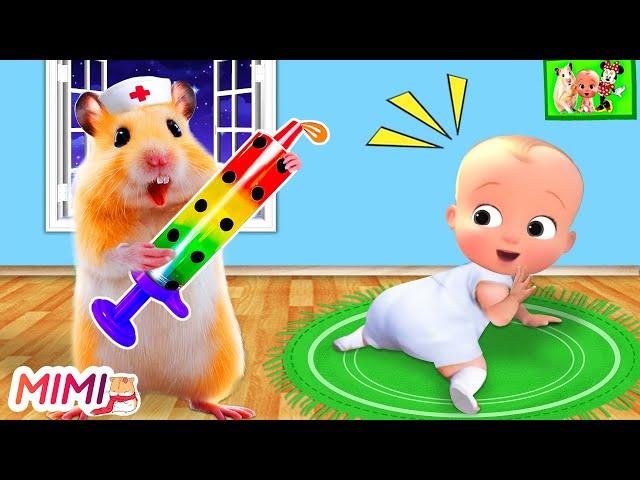 Hamster MiMi Story  Hamster Mimi Take Care Of Bro in Hot vs Cold Room | HAMSTER WORLD MIMI