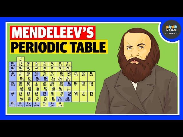 Mendeleev's Periodic Table | Chemistry