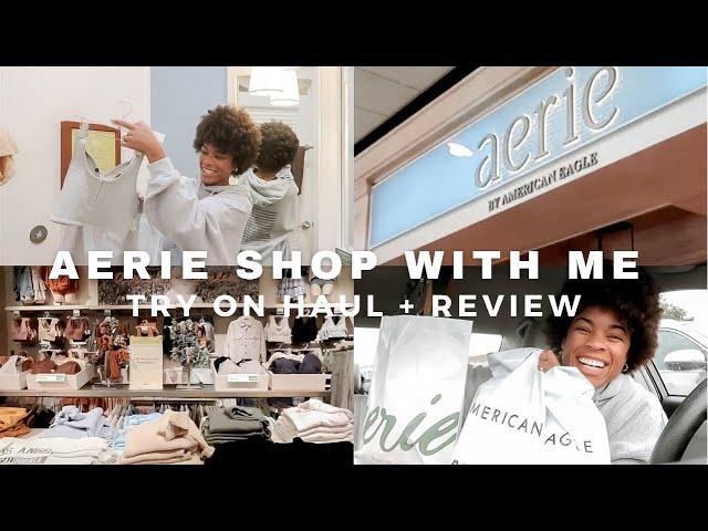 AERIE SHOP WITH ME + TRY ON HAUL