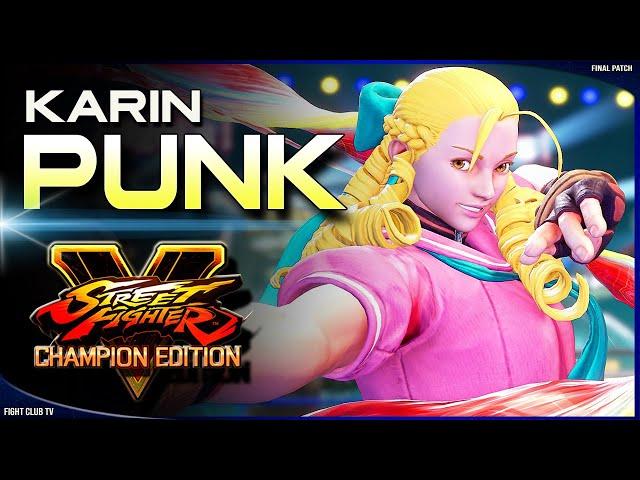 Punk (Karin)  Street Fighter V Champion Edition • SFV CE