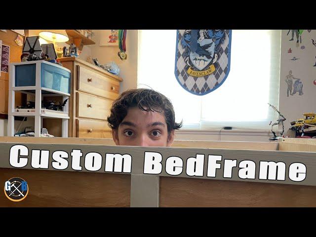 We made a custom low cost board and batten bed for my overgrown son!