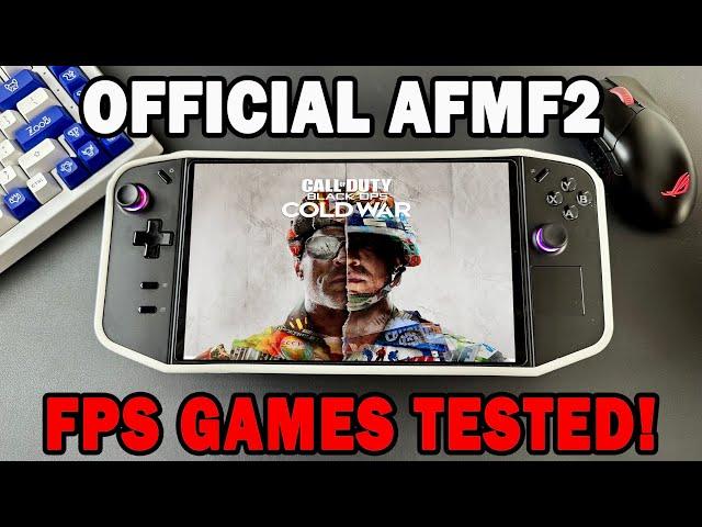 Legion Go: Official AFMF2 Test with FPS Games!