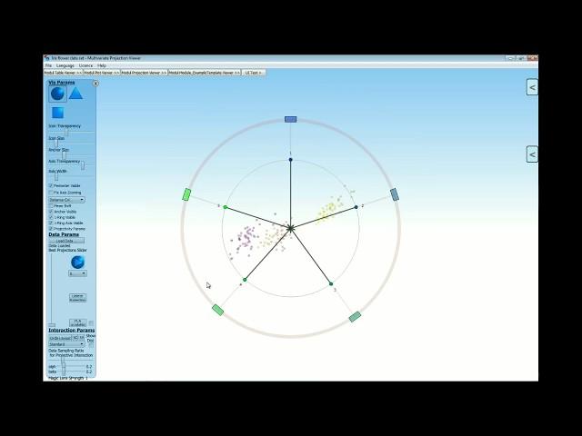 MPV - ProjectionViewer - Radial Layout (english)