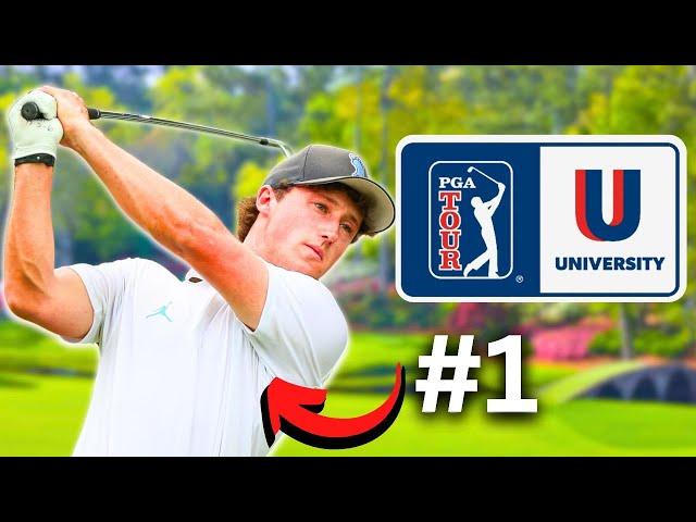 What does the Top College Golfer do in a Day???