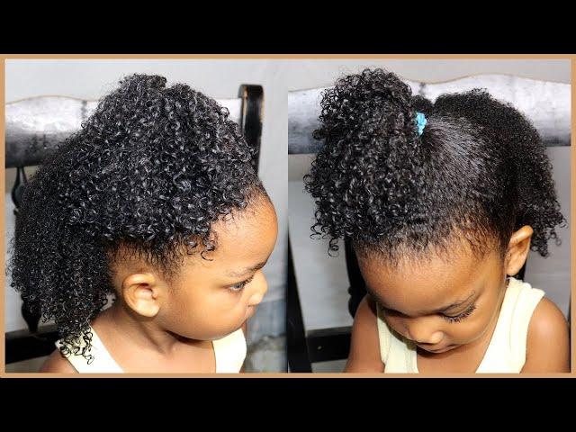 Toddler curly hair routine for MOISTURESHINE️and DEFINED curls | Natural hairstyles for toddlers