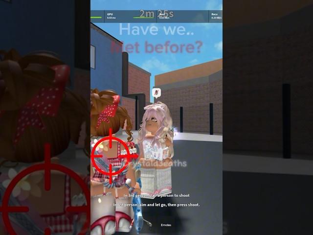 Have we met before? #shorts #mm2 #roblox ib: saquaiz