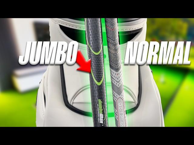 I tested Bryson Dechambeau's Jumbo Golf Grips!