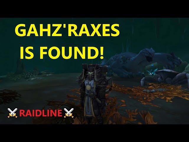 Gahz'raxes HOW TO FIND | RAIDLINE