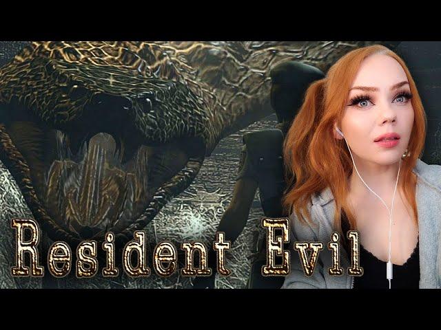 WHY THERE IS A GIANT SNAKE IN THE ATTIC | First RESIDENT EVIL Playthrough | 6