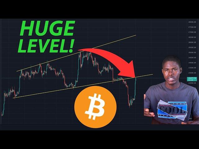 IMPORTANT LEVEL FOR BITCOIN!!