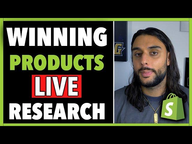 ⭐️ Shopify Dropshipping FINDING AUGUST WINNING PRODUCTS LIVE With (THE ECOM KING)