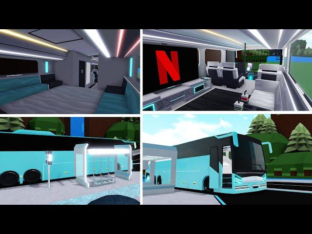 Custom Bus  SpeedBuild!! Full Video Build a Boat for Treasure [Roblox]보물선 만들기 커스텀버스 만들기