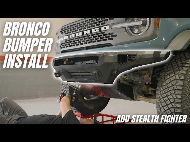 ADD Stealth Fighter Front Bumper Install | Parts & Accessories How-to Ep. 1 | Bronco Nation