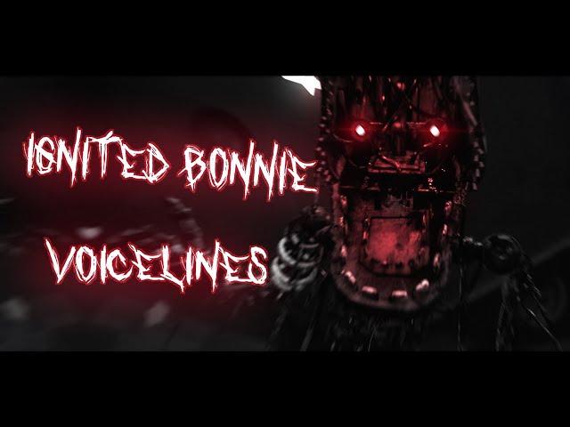 [FNaF/C4D] Ignited Bonnie Voicelines