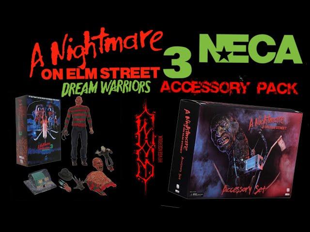 Обзор фигурки Freddy Kruger NECA | A nightmare on elm street 3 dream warrior | accessory set |