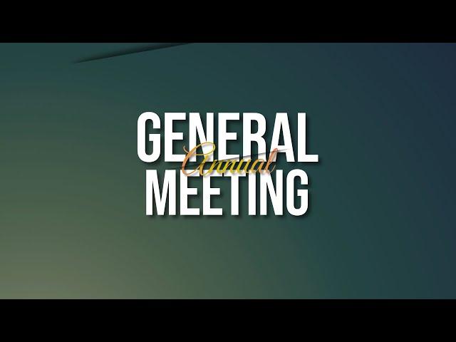Annual General Meeting | KCC Online