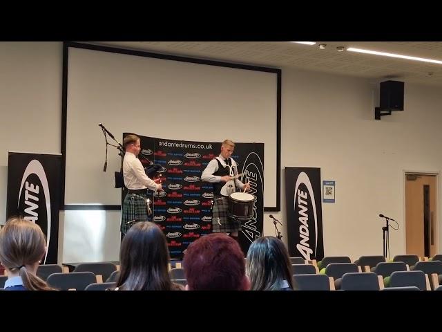 Jake Jorgenson MSR (Adult Final) @ World Solo Drumming Championships 2024