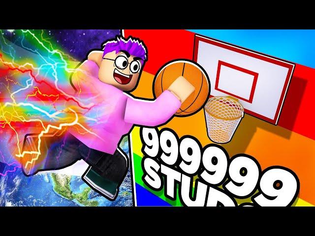 Can We Go MAX LEVEL In ROBLOX DUNKING SIMULATOR!? (We Spent $999,999,999 Robux!)